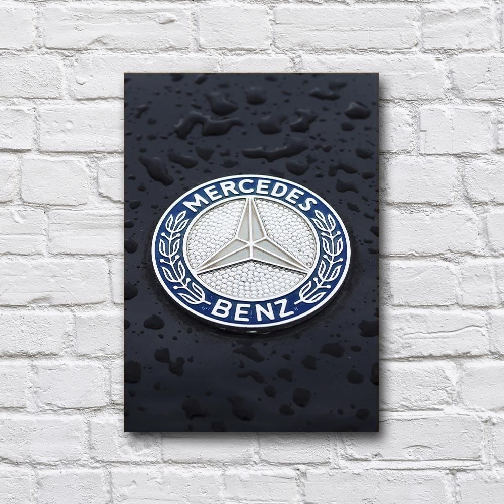 Постер деревянный Mercedes-Benz 210х297 мм (18248482)