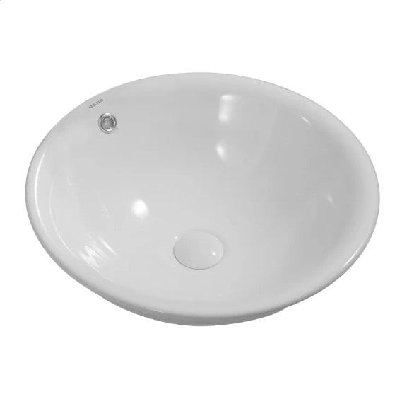 Раковина врізна на стільницю MIXXUS Premium TOPPER-1601 з переливом 470х470х180 мм (MP6571)