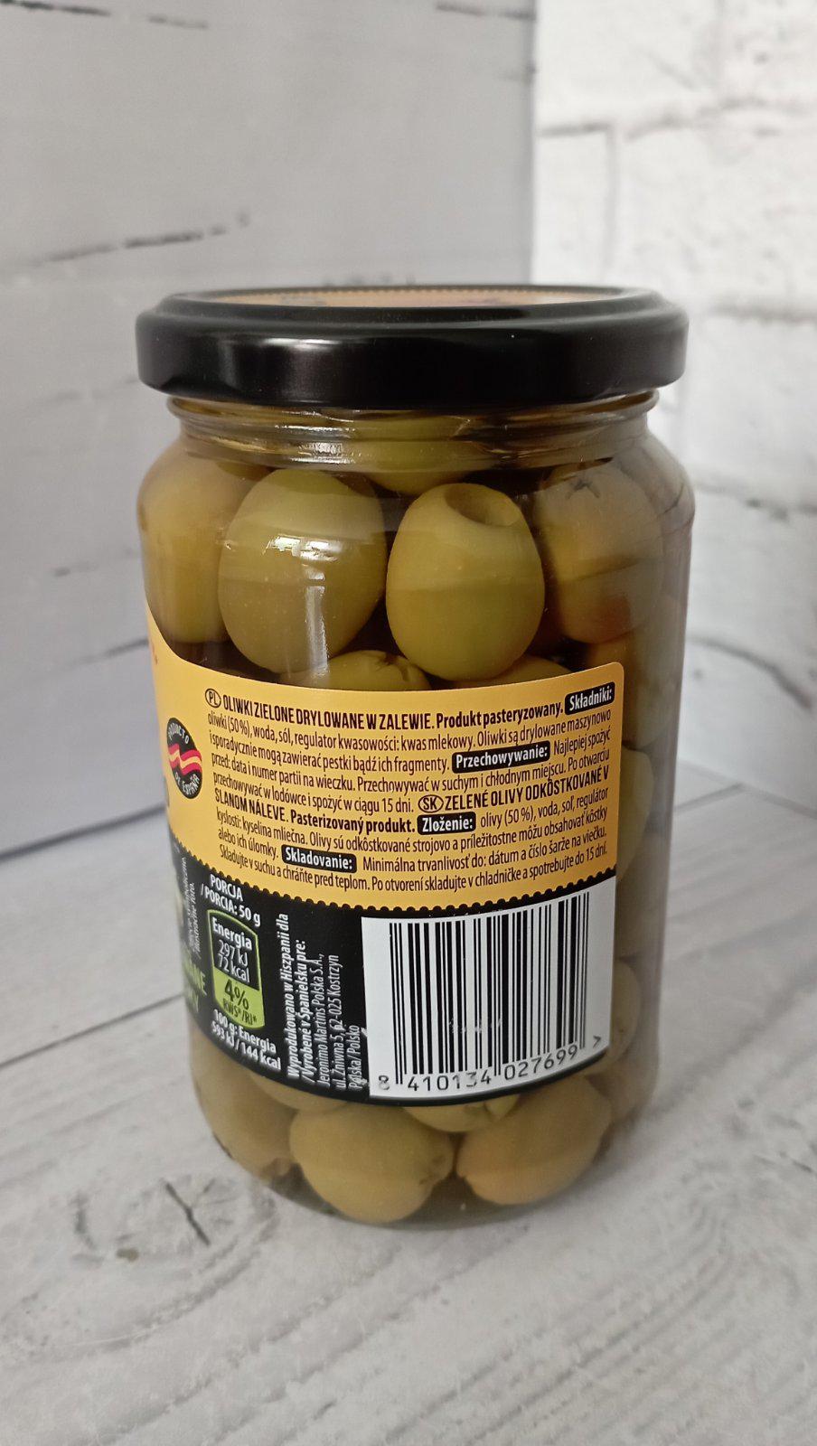 Оливки зелені без кісточок скло El Toro Rojo 340 г (27711003) - фото 3