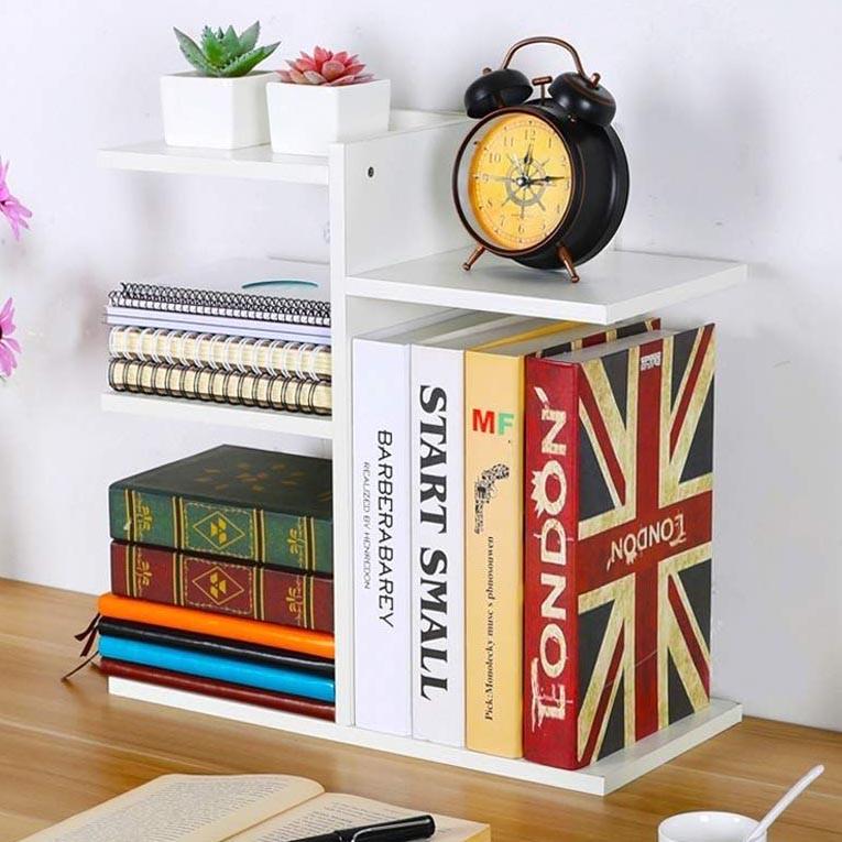 Полка книжная настольная из дерева Калари Зефир (КПА-016820)