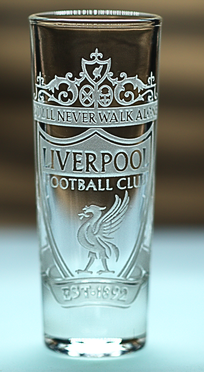 Рюмка стеклянная с гравировкой Liverpool 60 мл (2357651312)