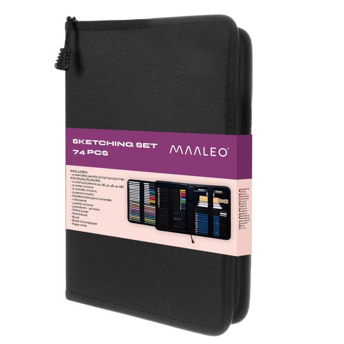 Набор для рисования Maaleo 19178 74 шт. (19178) Набор для рисования Maaleo 19178 74 шт. (19178)