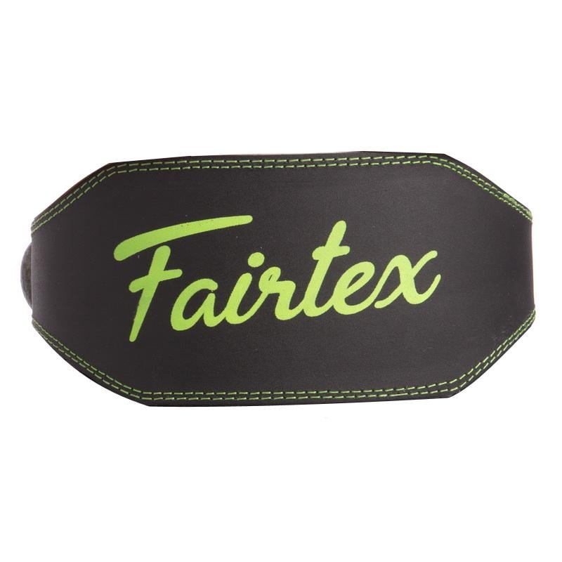 Пояс атлетичний шкіряний Zelart FAIRTEX 165103 ширина 15 см S Чорний (DR003906)