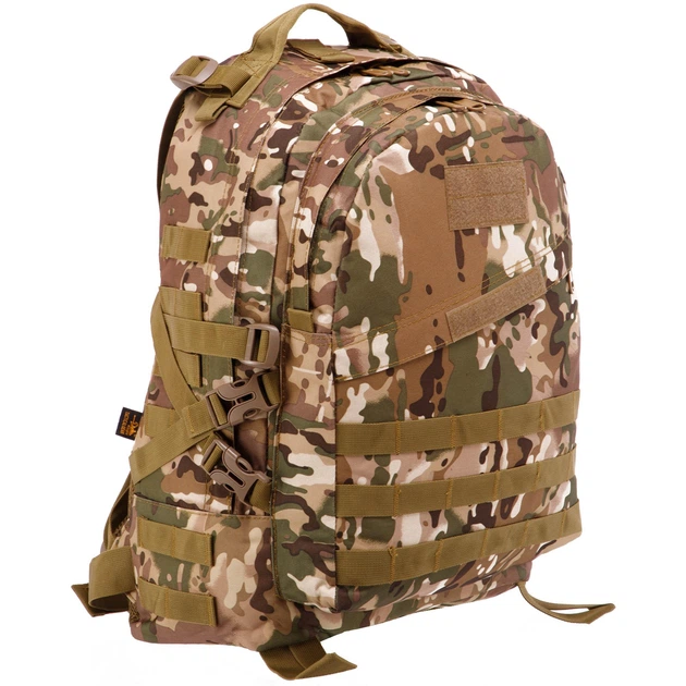 Рюкзак тактический трехдневный штурмовой Silver Knight 3D 47х34х17 см 27 л Multicam (RO02280)