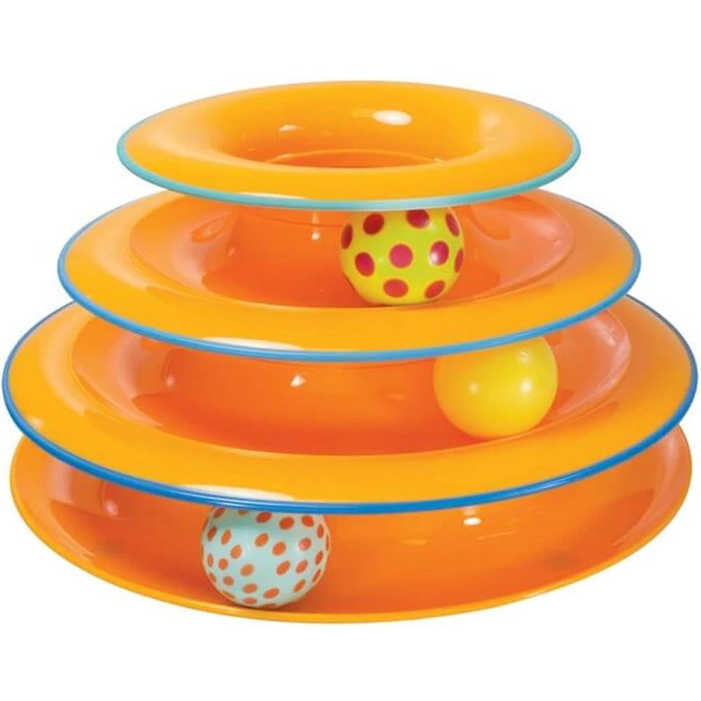 Игрушка для котов CATSTAGES Tower Of Tracks Org 15x25 см (pt317)