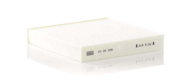 Фільтр салону Mann-Filter для Fiat Panda/500 06- (CU 20 006)