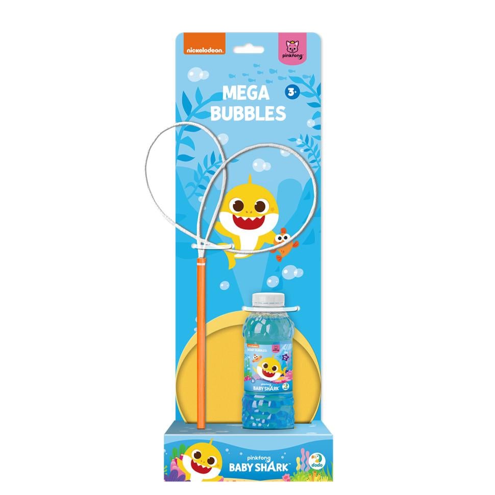 Мыльные пузыри Mega Bubbles с тарелкой Baby Shark 450 мл Синий (MB-350-B-44) Мыльные пузыри Mega Bubbles с тарелкой Baby Shark 450 мл Синий (MB-350-B-44)