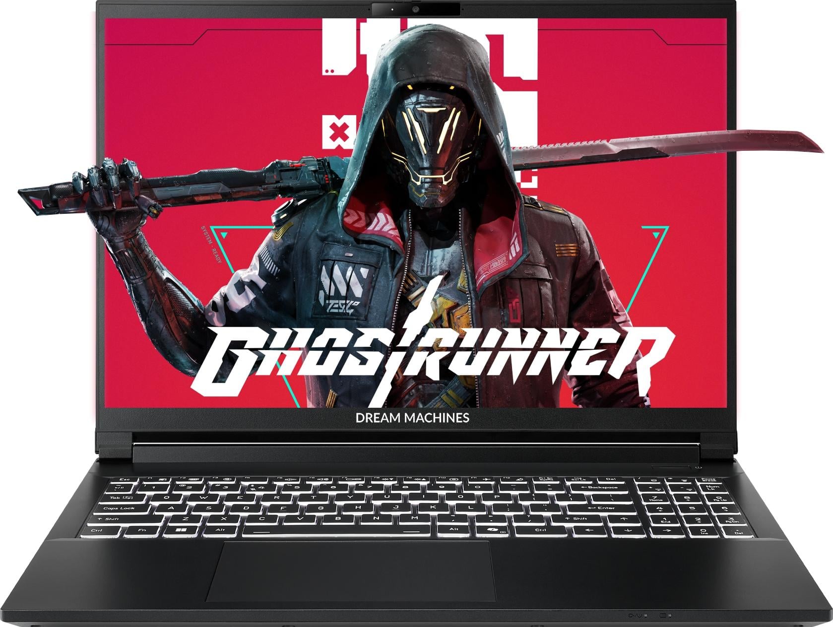 Ноутбук ігровий Dream Machines RT5060-15 15,3 FHD+ AMD Ryzen AI 9 32 Гб DOS Чорний (RT5060-15UA24)