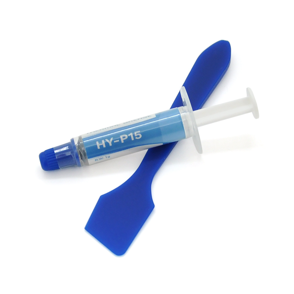 Термопаста HY P15 шприц професійна теплопровідність 15,2 Вт мК 1 г Сірий (YUT_V814)