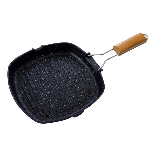 Сковорода гриль Empire EM7542 гранитная 24x24 см (iz12652)