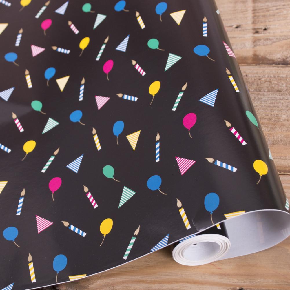 Бумага в рулоне День Рождения 70 см 10 м (468-91)