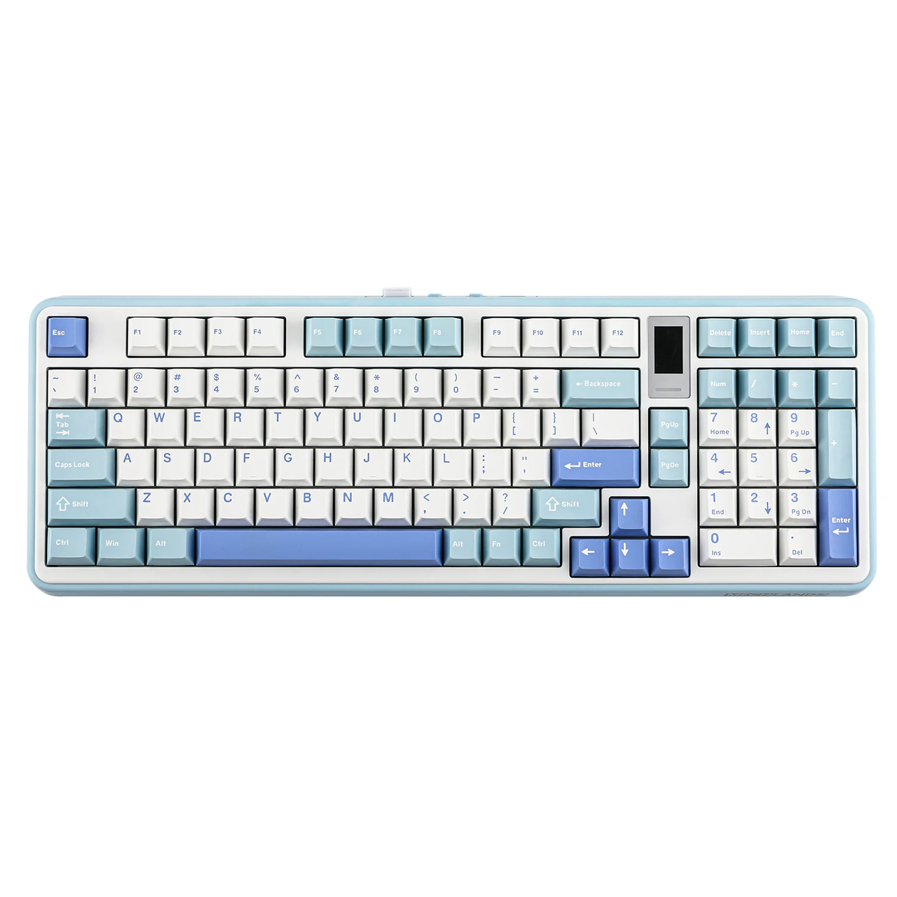 Клавиатура беспроводная MechLands Vibe99 Blue/White (2000201) - фото 1 Клавиатура беспроводная MechLands Vibe99 Blue/White (2000201) - фото 1