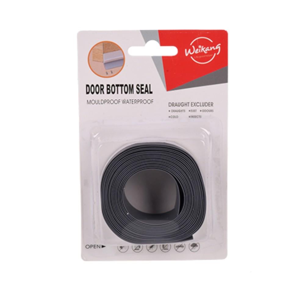 Стрічка ущільнювальна самоклеюча Weikang R35863 3 м х 25х0,6 мм Чорний (31153381)