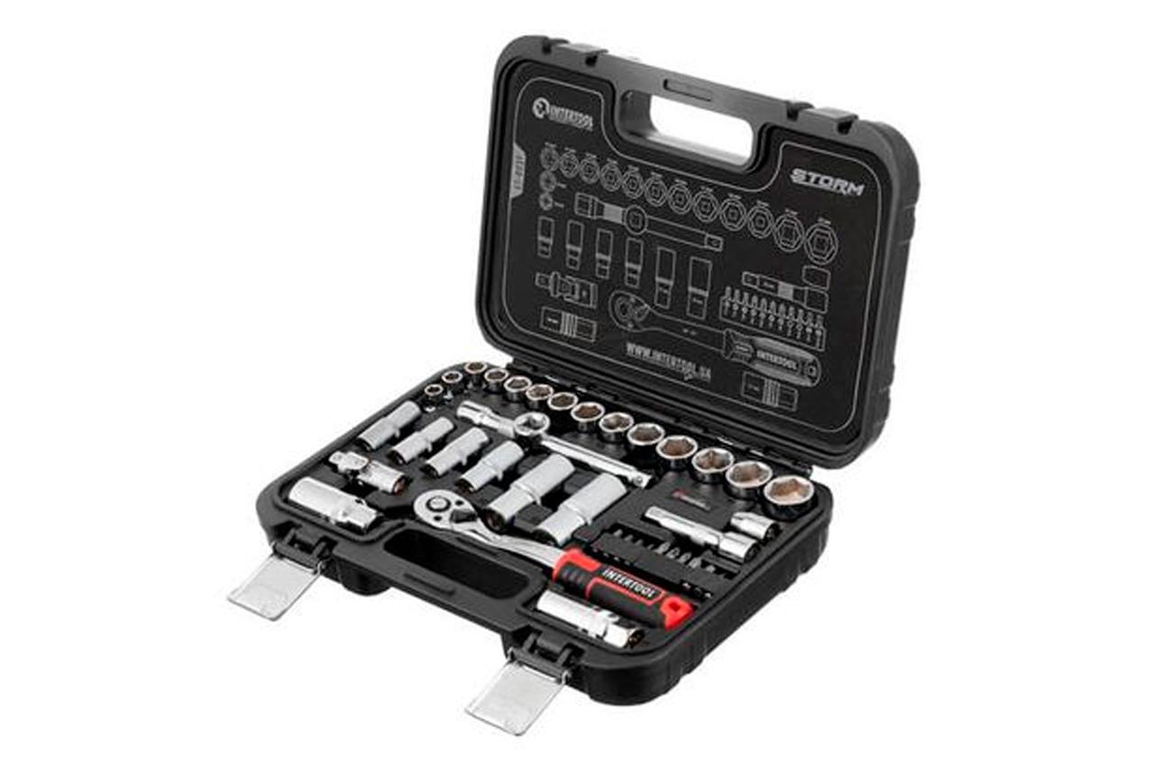 Набір інструменту Intertool 3/8" 39 од. Storm (ET-8039) Набір інструменту Intertool 3/8" 39 од. Storm (ET-8039)