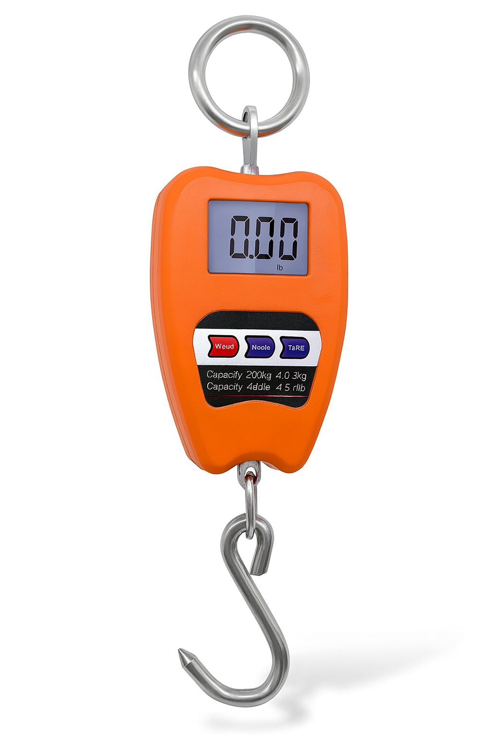 Кантер электронный до 200 кг с LCD дисплеем и функцией TARE Оранжевый (31153407) Кантер электронный до 200 кг с LCD дисплеем и функцией TARE Оранжевый (31153407)