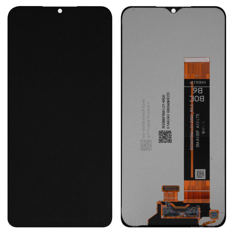 Дисплей для телефона Samsung M135 Galaxy M13 із сенсорним склом Чорний (31740000005013)