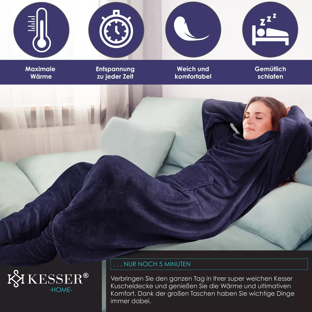 Ковдра-плед KESSER 200x140 см (225262457139vltt-200x140) - фото 5 Ковдра-плед KESSER 200x140 см (225262457139vltt-200x140) - фото 5