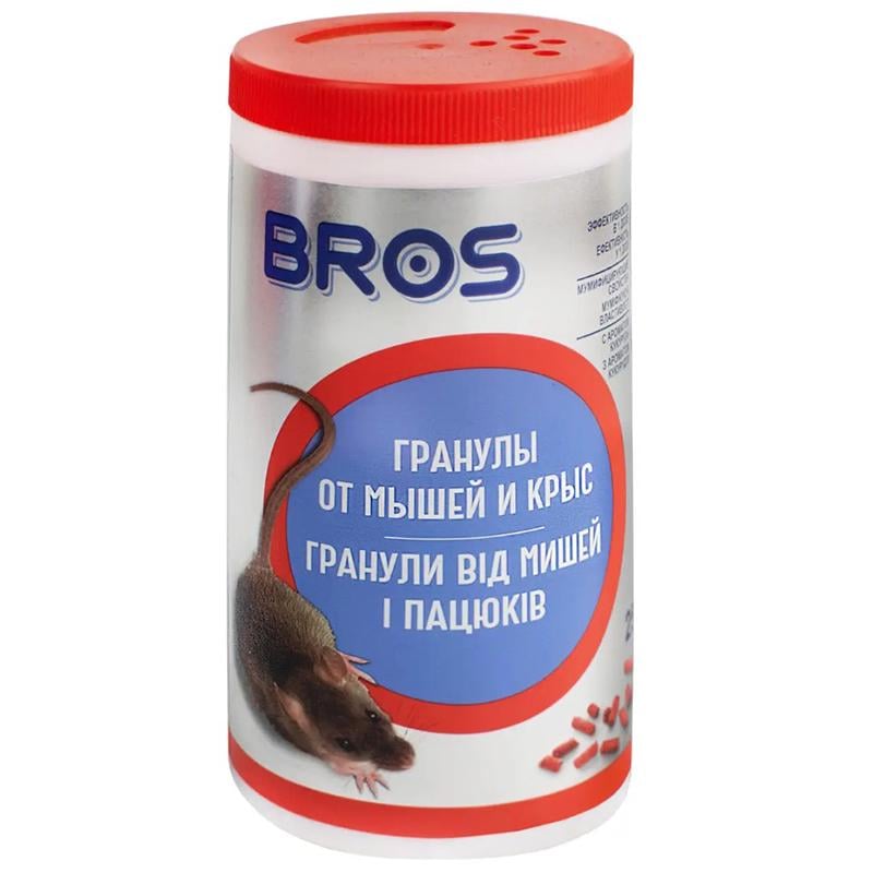 Гранули від мишей та пацюків Bros 250 г (8646126) - фото 1