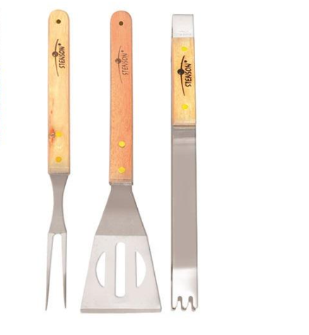 Набор барбекю вилка/лопатка/щипцы (MH-0166) Набор барбекю вилка/лопатка/щипцы (MH-0166)