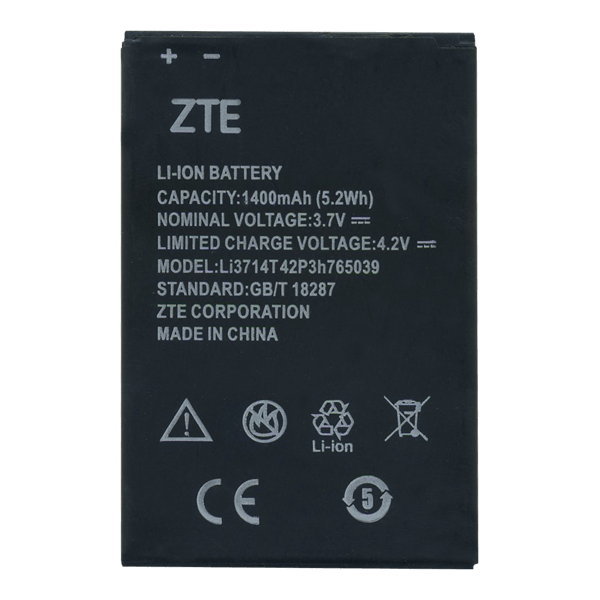 Батарея для ZTE Li3714t42p3h765039 Blade A5