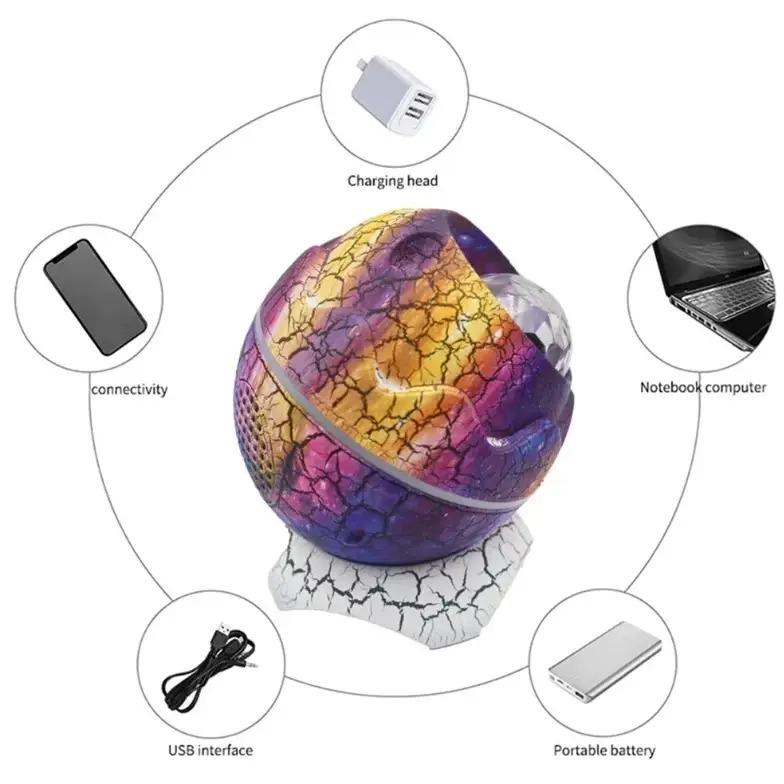 Проектор галактики яйце нічного зоряного неба лазерний/пульт/Bluetooth колонка (941-1) - фото 3