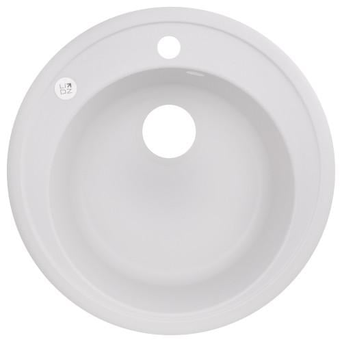 Кухонная мойка Lidz WHI-01D510/200 мм (LIDZWHI01D510200)