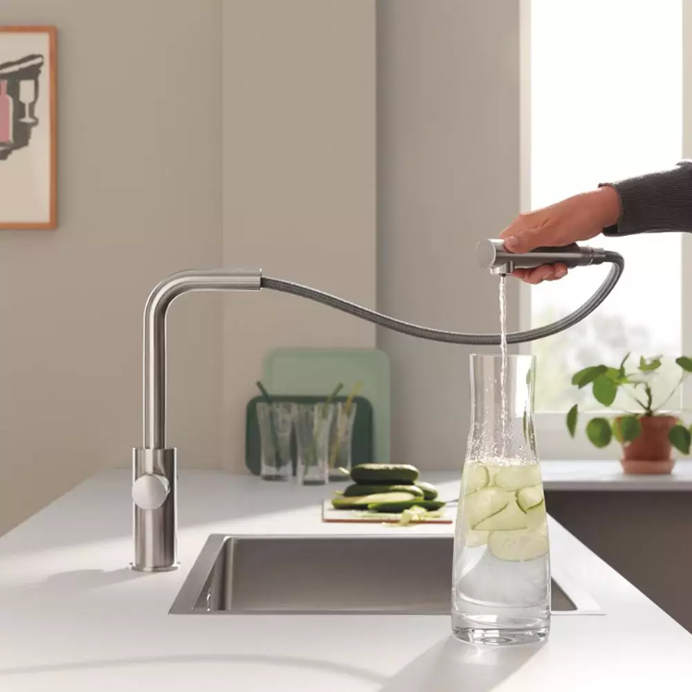 Смеситель для кухни Grohe Blue Pure Minta 30590DC0 для подачи технической и фильтрованной воды суперсталь (568610) Смеситель для кухни Grohe Blue Pure Minta 30590DC0 для подачи технической и фильтрованной воды суперсталь (568610)