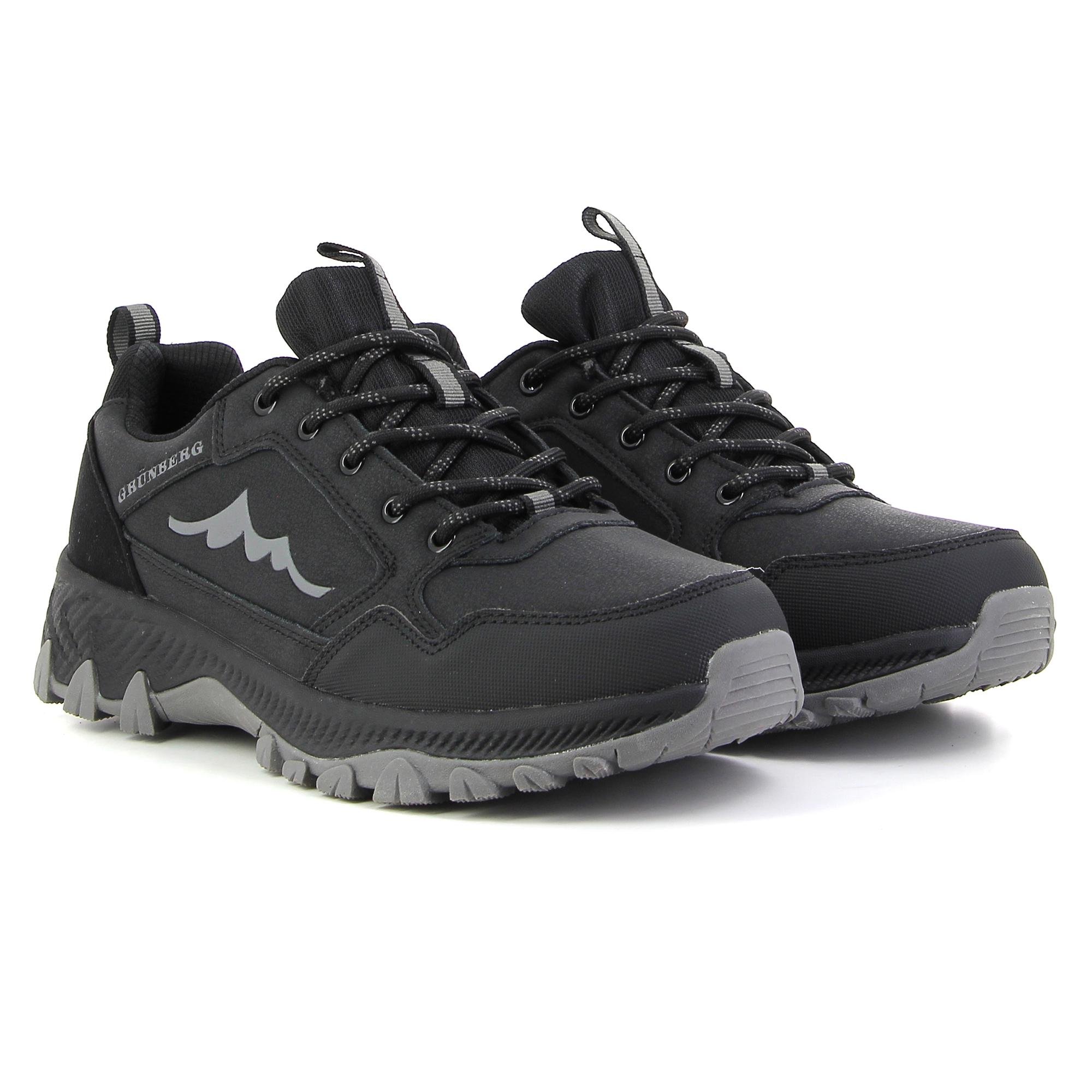 Кроссовки мужские осенние Grunberg р. 43 Черный (35055-43) - фото 4 Кроссовки мужские осенние Grunberg р. 43 Черный (35055-43) - фото 4