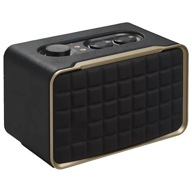 Портативная колонка-ретро SPS AU200 Bluetooth Wi-Fi 90 Вт Black (595b7532)