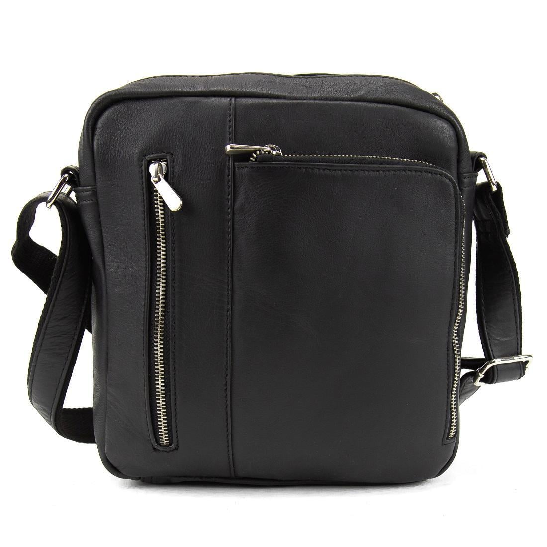 Чоловіча сумка через плече Royal Bag AJ-TV-104A Чорний (7697)