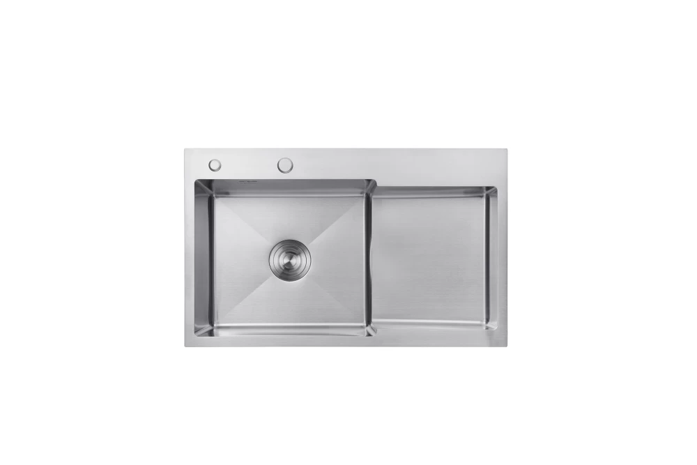 Мойка для кухни Kroner KRP Gebürstet 7848LHM 3,0/1,0 мм (373980)