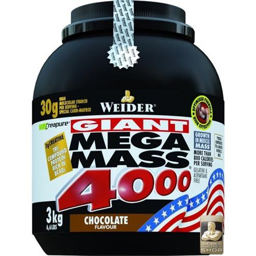 Гейнер Weider Giant Mega Mass 4000 3000 г 21 порция Chocolate