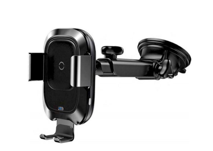Тримач автомобільний Baseus Smart WXZN-B01 з бездротовою зарядкою (000535101)