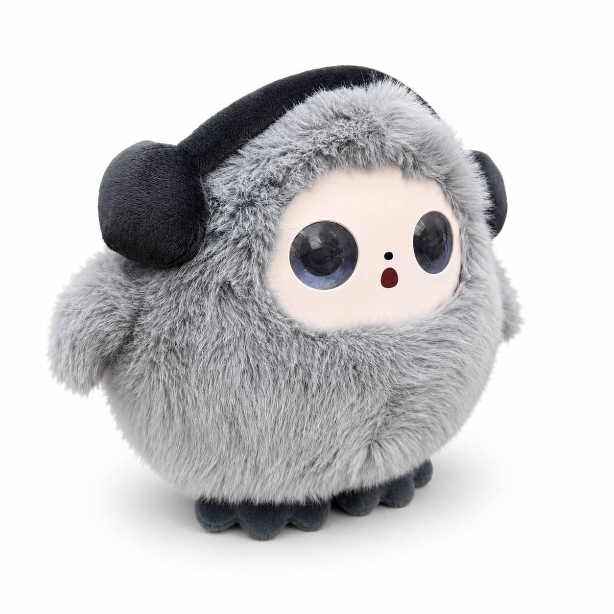 Интерактивная игрушка Bobo Smart AI Plush Toy с голосовым общением/Wi-Fi и Tuya Grey (M1046)