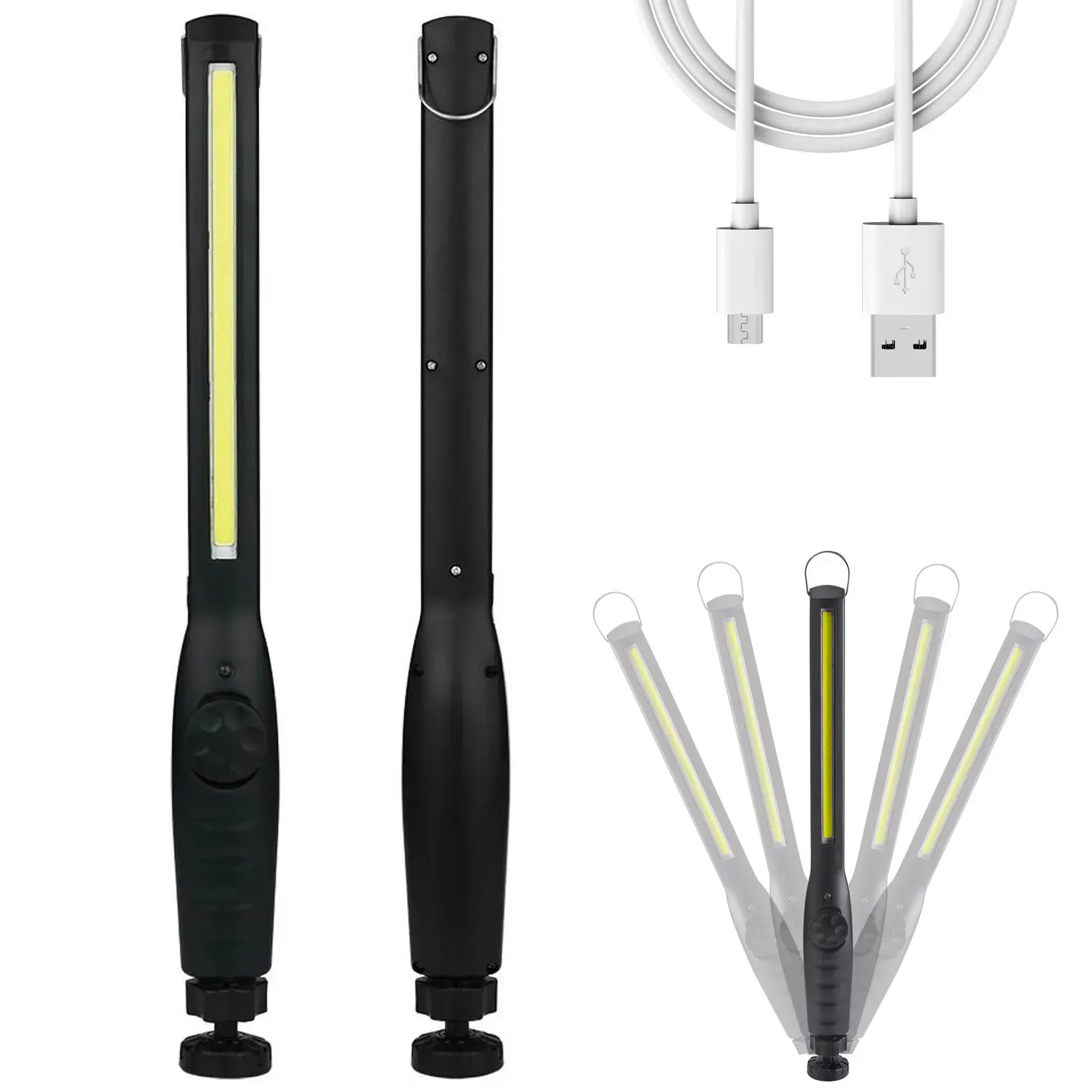 Ліхтар акумуляторний JW 821 з магнітом кліпсою та USB (234563177) - фото 3 Ліхтар акумуляторний JW 821 з магнітом кліпсою та USB (234563177) - фото 3