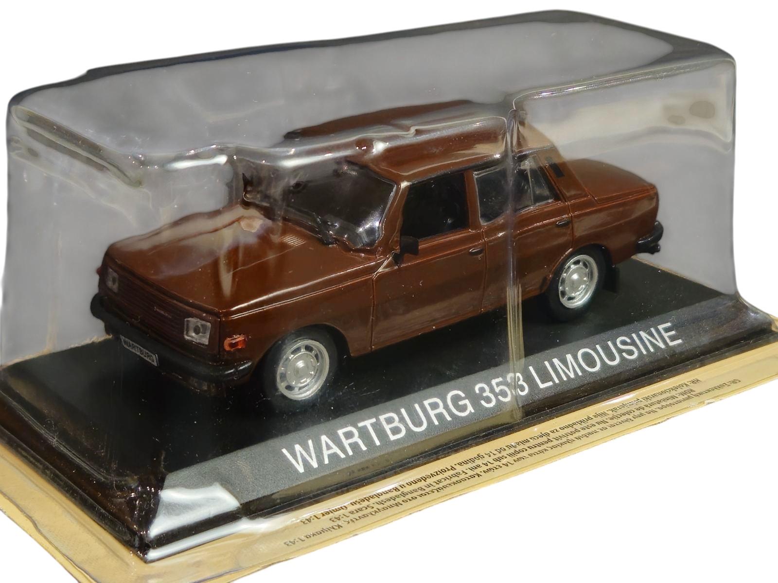 Колекційна модель Wartburg 353 limousine 1966 Legendarni Automobili 1:43