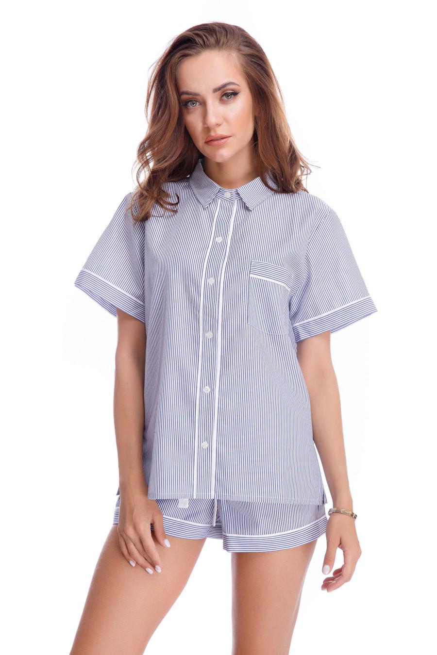 Комплект German Volf блуза/шортики р. 46/L Синий (74284)