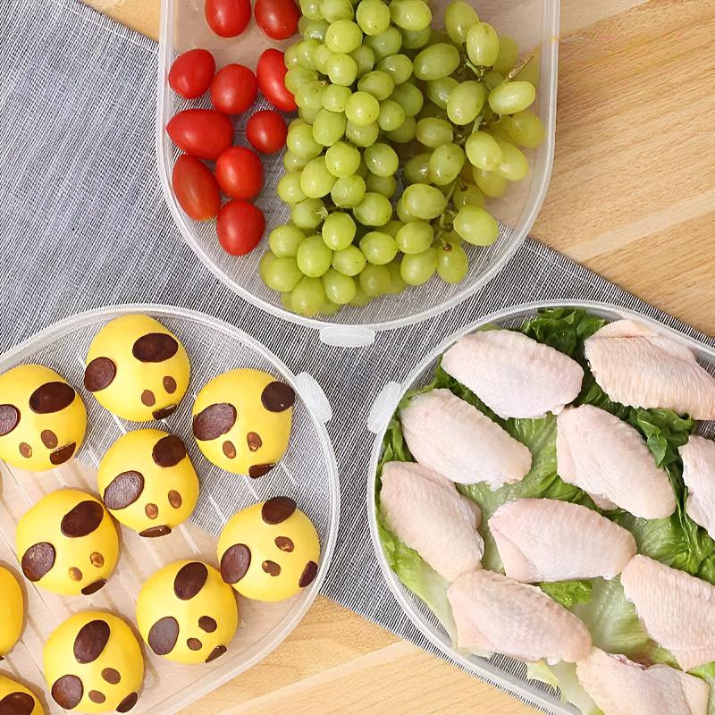 Харчовий контейнер ECOCO для зберігання продуктів дворівневий Білий 3 л (25763778) - фото 3 Харчовий контейнер ECOCO для зберігання продуктів дворівневий Білий 3 л (25763778) - фото 3