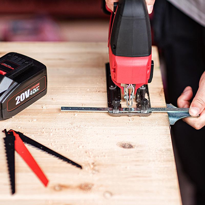 Лобзик аккумуляторный Worcraft CJS-S20Li с аккумулятор 4А и зарядное LED-подсветка (43008) - фото 13 Лобзик аккумуляторный Worcraft CJS-S20Li с аккумулятор 4А и зарядное LED-подсветка (43008) - фото 13