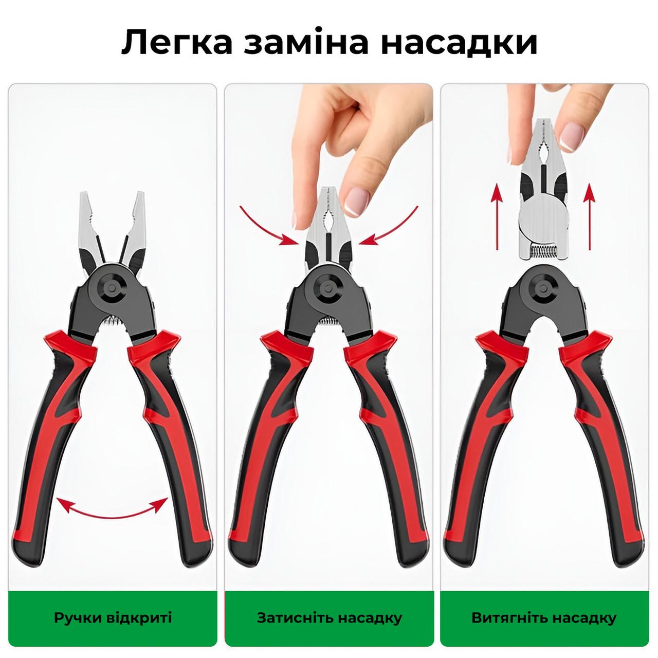 Набор быстросменных инструментов 5в1 многофункциональный - фото 3