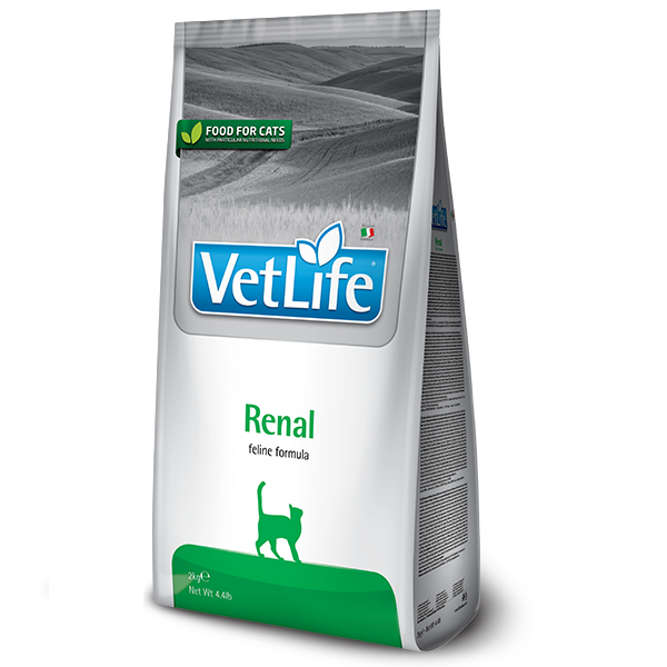 Корм сухой Farmina Vet Life Renal для кошек для поддержки функции почек 2 кг (2998381534) Корм сухой Farmina Vet Life Renal для кошек для поддержки функции почек 2 кг (2998381534)