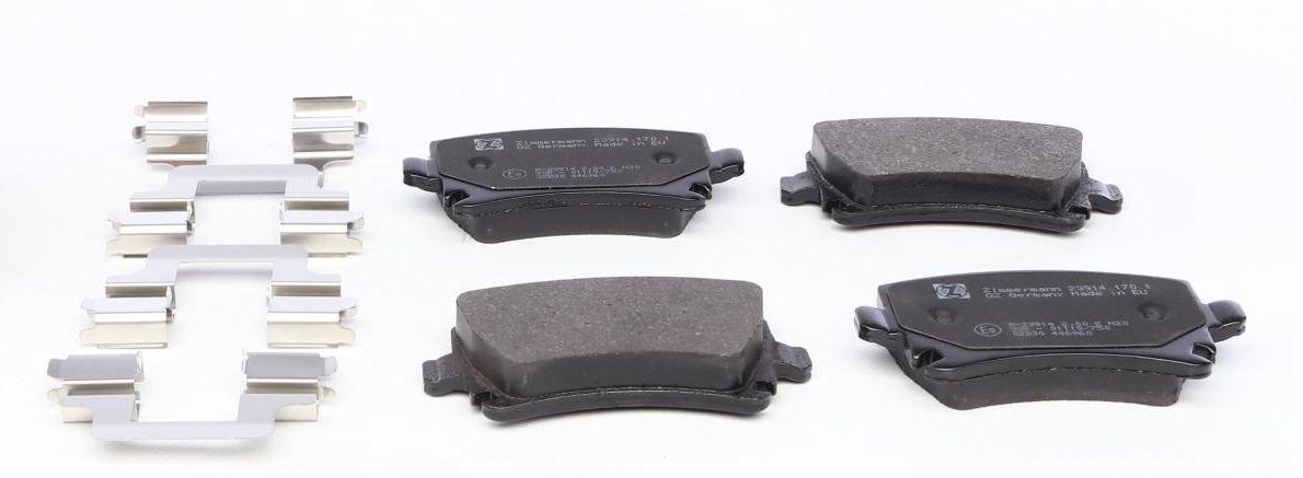 Колодки тормозные задние ZIMMERMANN для VW Golf/Passat 05-13/Skoda Superb 08- Lucas-Girling с аксессуарами (23914.170.3) Колодки тормозные задние ZIMMERMANN для VW Golf/Passat 05-13/Skoda Superb 08- Lucas-Girling с аксессуарами (23914.170.3)