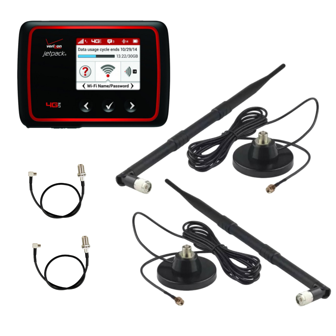 Интернет-комплект в авто Novatel 6620 4G и 2 авто антенны 10 Дб (26794300)
