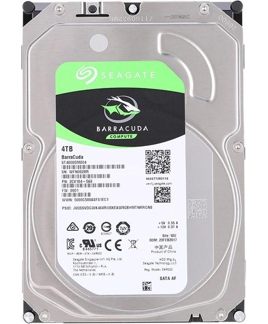 Жесткий диск Seagate ST4000DM004 4 Тб (10685151)