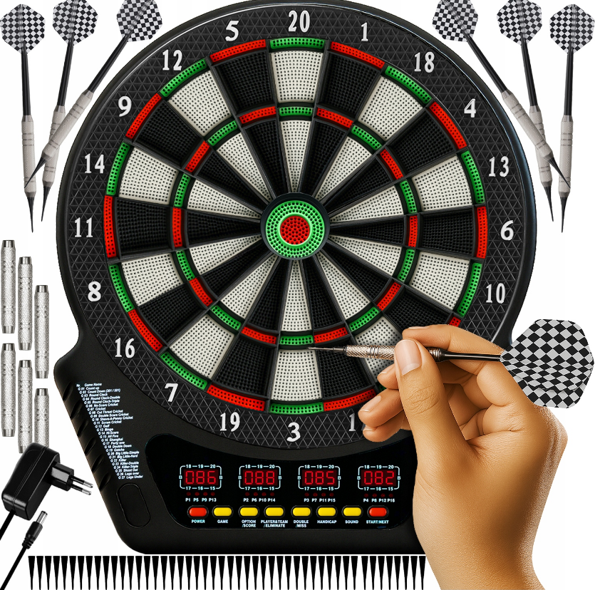 Дартс електронний TRIZAND 6 дротиків - фото 2