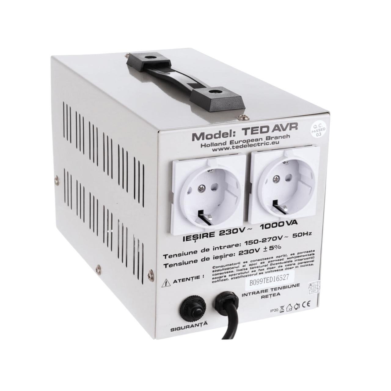 Источник бесперебойного питания TED 900VA 500W - фото 2 Источник бесперебойного питания TED 900VA 500W - фото 2