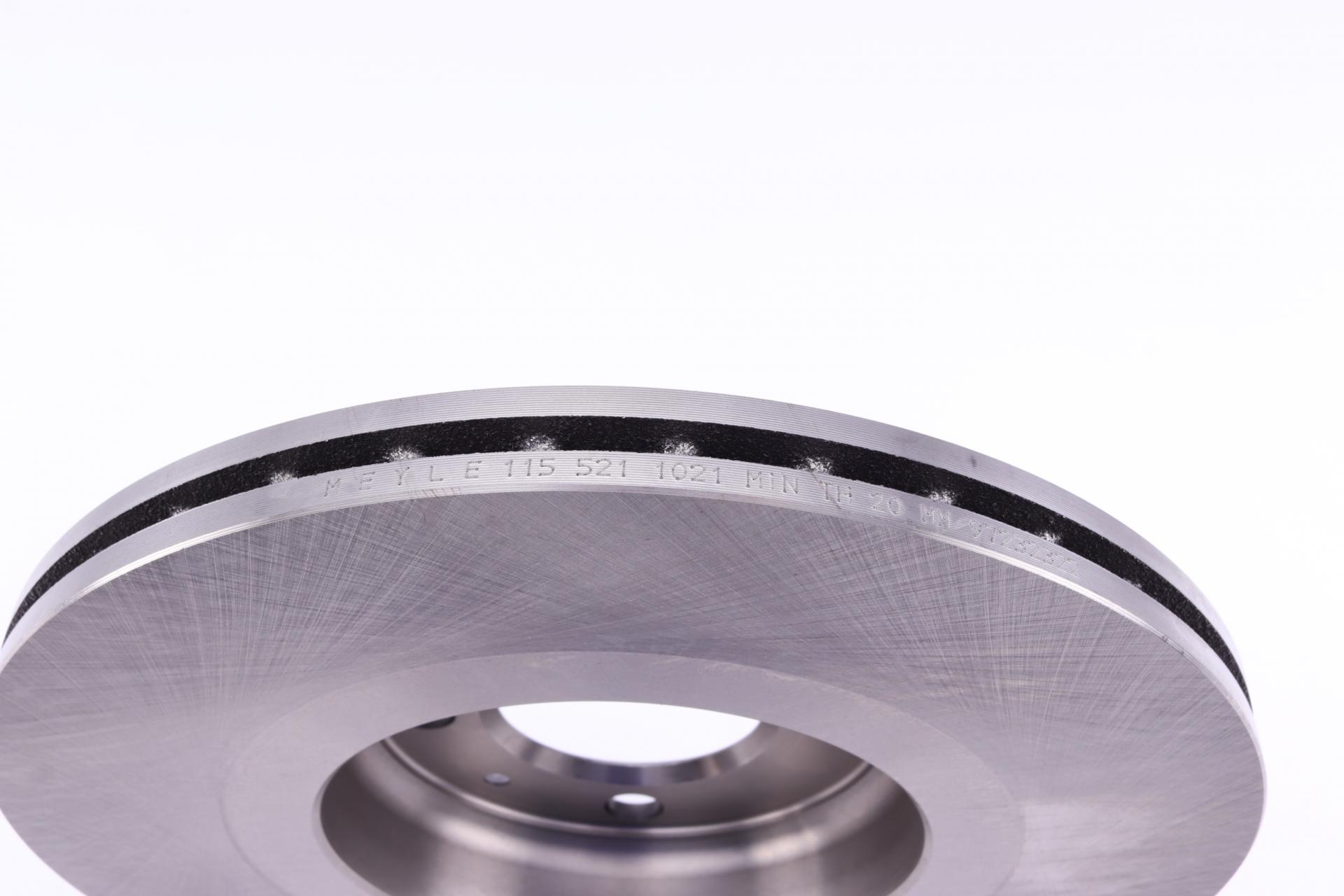 Диск тормозной передний Meyle для VW Passat 1,8 88-93 280x22 мм (115 521 1021)