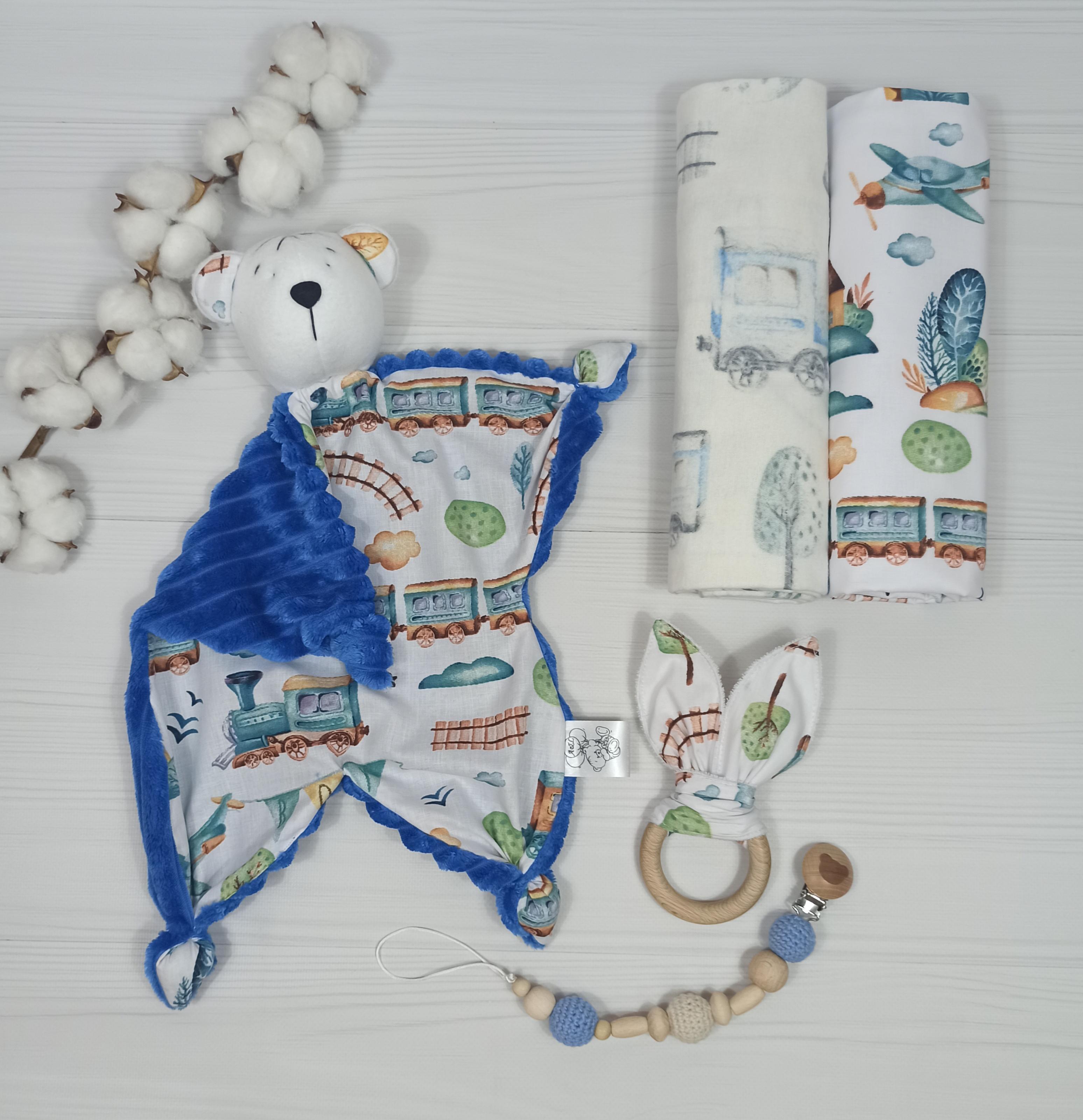 Подарочный набор albabybox Поезд 5 шт. (NA 18205132) Подарочный набор albabybox Поезд 5 шт. (NA 18205132)