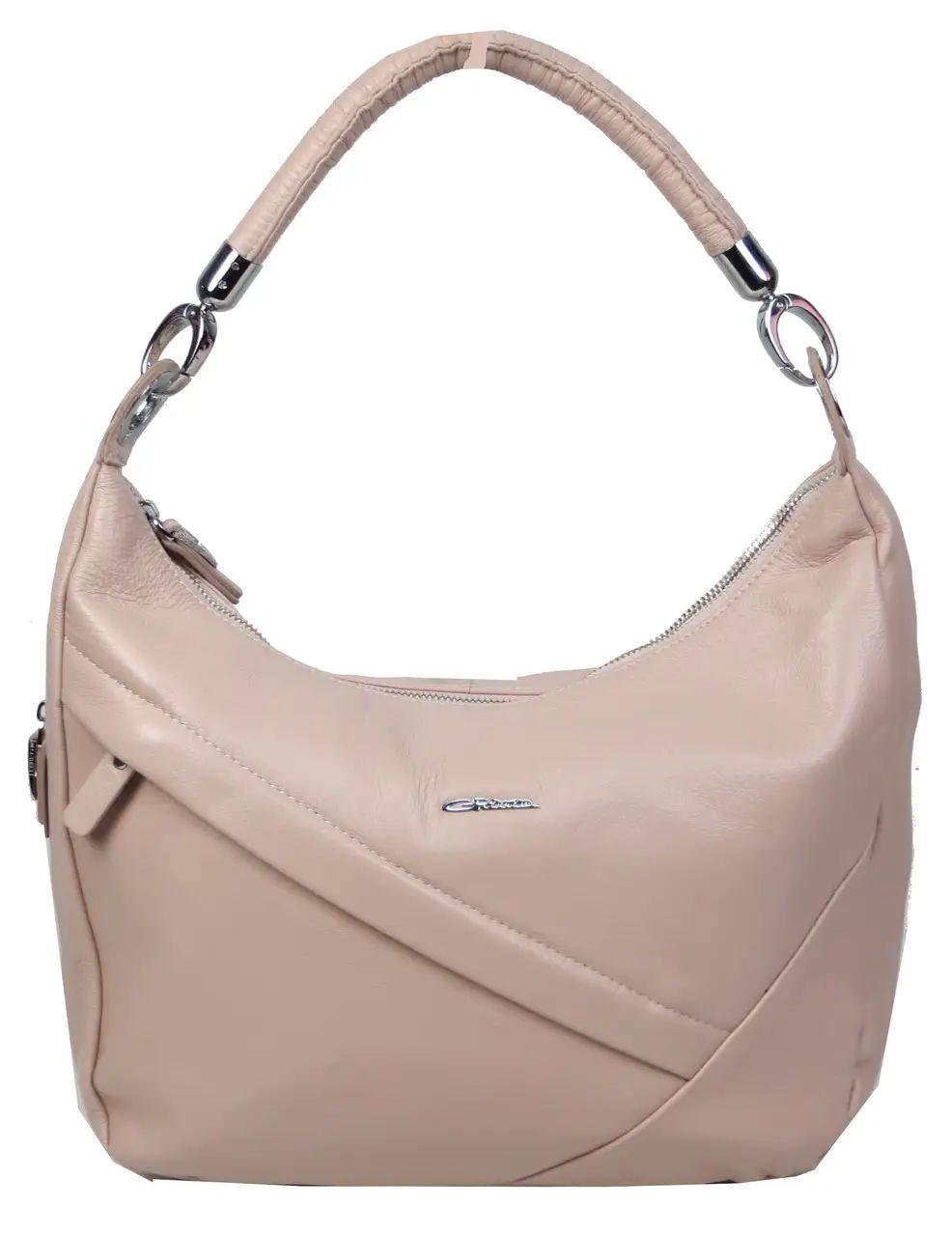 Сумка женская Giorgio Giorgio Ferretti кожаная Бежевый (201714823 Pink)