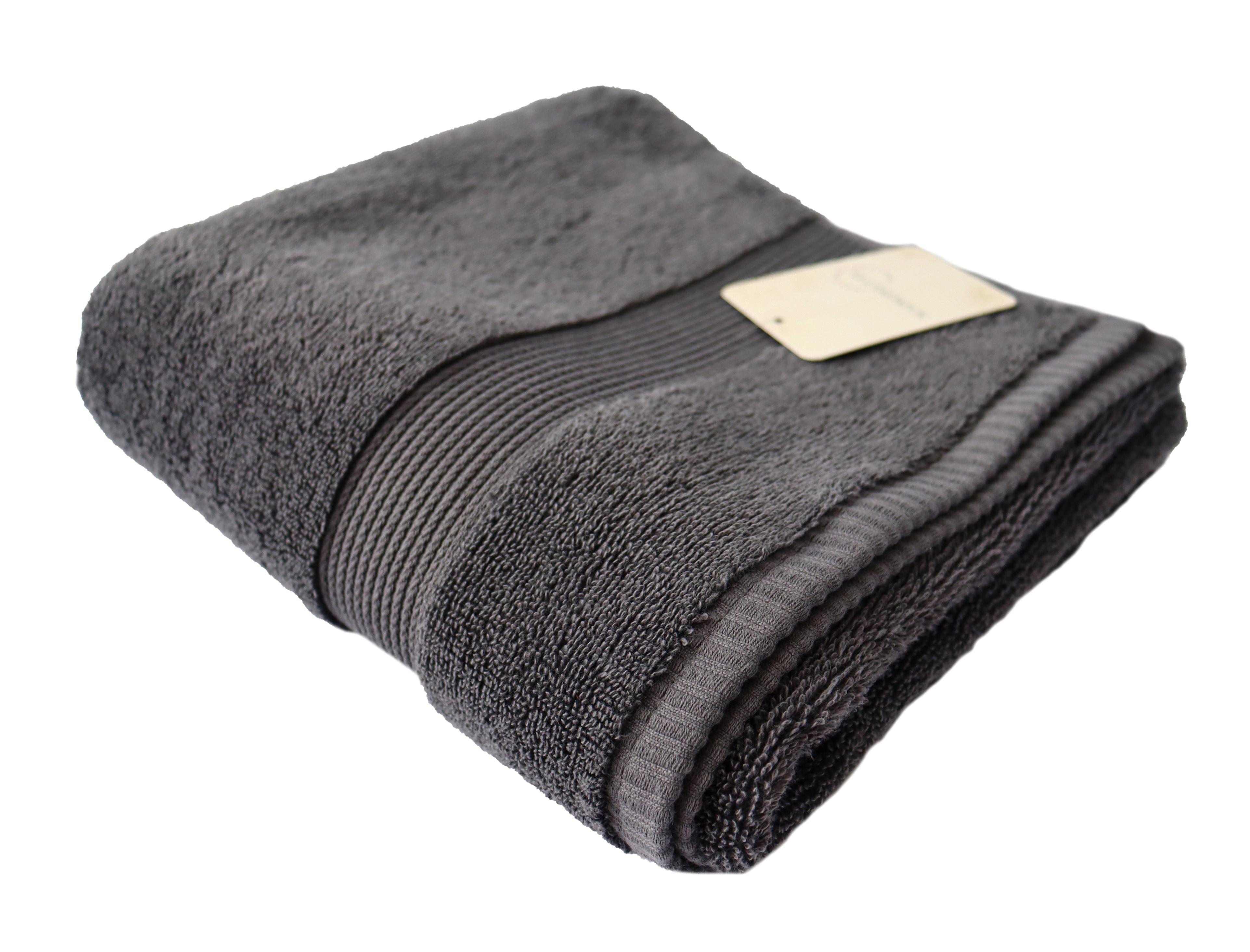 Полотенце махровое Maisonette Pure 50х100 см 550 г/м2 Антрацит